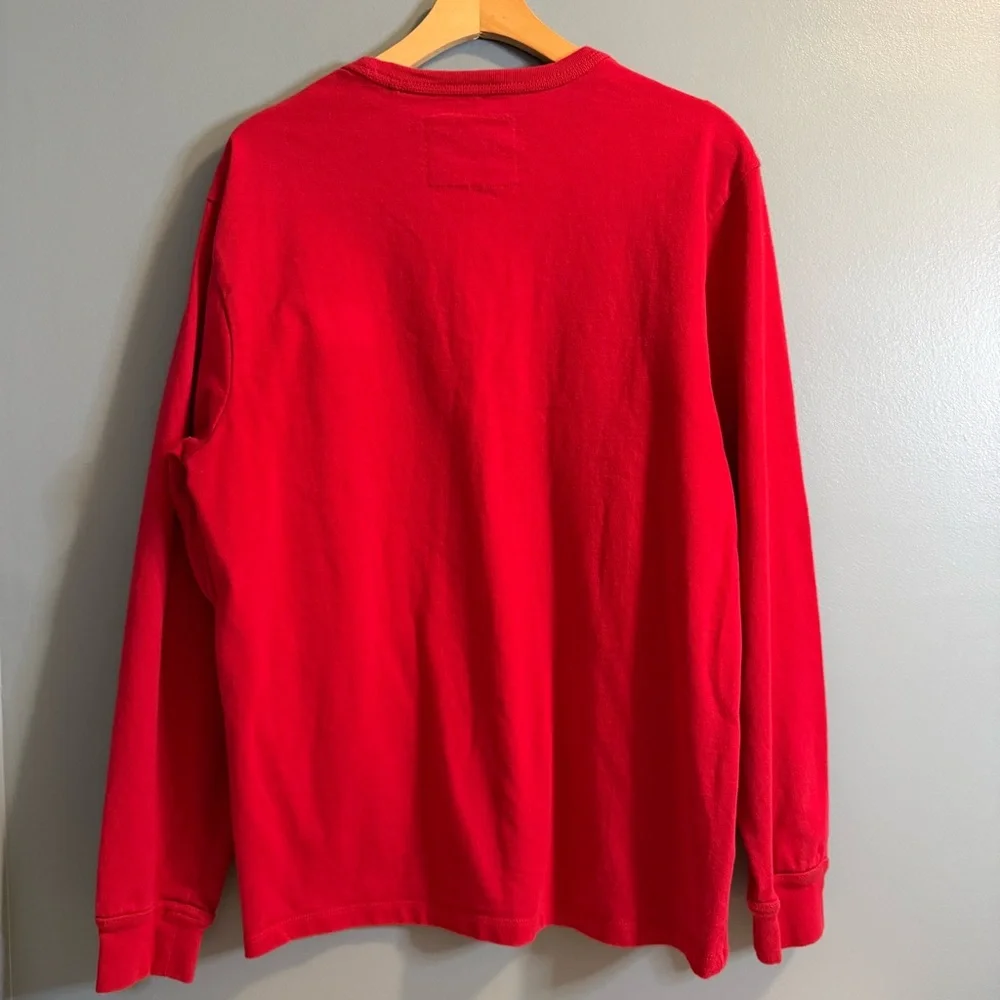 True Religion Men’s Red Varsity Crew Shirt